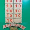 TABLAS DE SEGUIN  - NUMEROS  DEL 10 AL 19