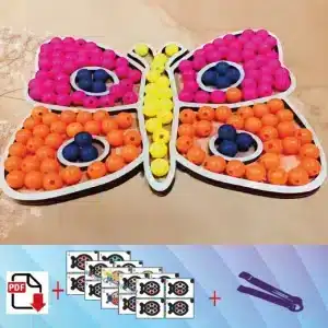 BANDEJA SESORIAL , MARIPOSA