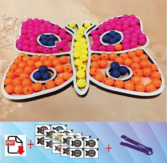 BANDEJA SESORIAL , MARIPOSA