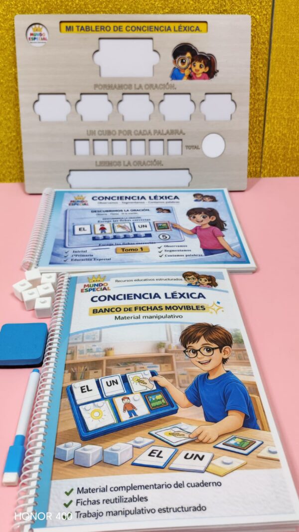 Tomo I – Conciencia Léxica | Kit Educativo Manipulativo
