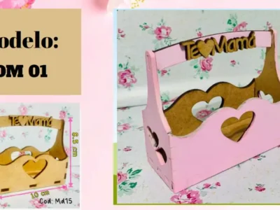 mini caja te amo mama