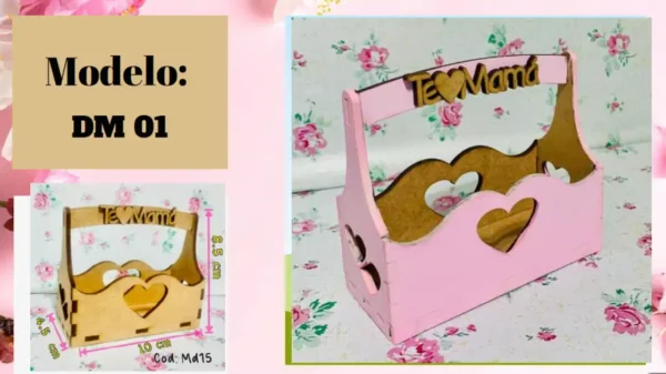 mini caja te amo mama