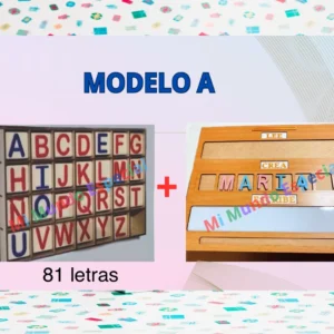 pack modelo a81 Pack Duo: Letras y tablero