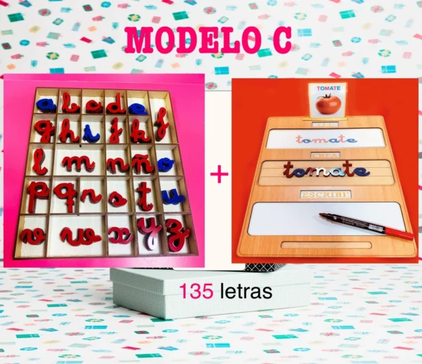 pack modelo c 135 Pack Duo: Letras y tablero
